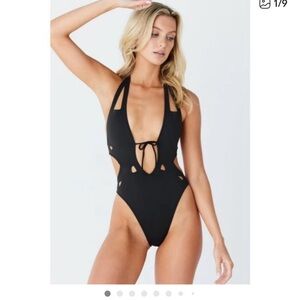 Free People x GIGI C Black Cutout 🩱